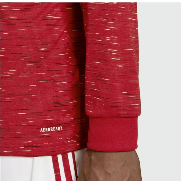 NWT Men’s Adidas Manchester United Home 20-21 Soccer/ Football Jersey Sz XL - Picture 5 of 7